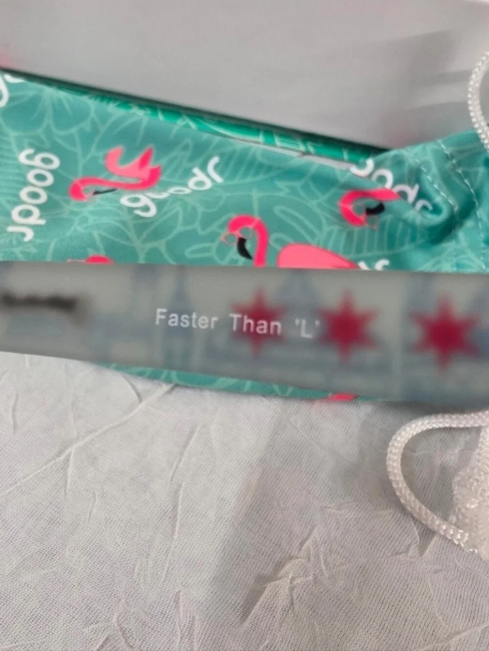 Goodr Run City Chicago Sunglasses in box